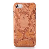 For Apple iPhone 7 7Plus Embossed Pattern Case Back Cover Case Wood Grain Cartoon Hard Solid Wood 6s Plus 6 Plus 6s 6