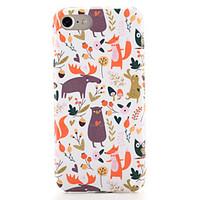 For Apple iPhone 7 7 Plus Case Cover Pattern Back Cover Case Cartoon Soft TPU 6s Plus 6 Plus 6s 6