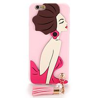 For Apple iPhone 7 7Plus Case Cover Pattern DIY Back Cover Case Sexy Lady Soft TPU 6s Plus 6 Plus 6s 6