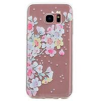 For Samsung Galaxy S8 S7 Edge Flower Pattern Soft TPU Material Phone Case for S7 S6 Edge S6 S5 S5 Mini