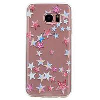 For Samsung Galaxy S8 S7 Edge Five-Pointed Star Pattern Soft TPU Material Phone Case for S7 S6 Edge S6 S5 S5 Mini