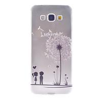 For Samsung Galaxy Case Pattern Case Back Cover Case Dandelion TPU Samsung A8 / A7 / A5 / A3