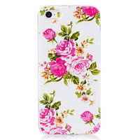 For Glow in the Dark IMD Case Back Cover Case flower Soft TPU for Apple iPhone 7 Plus 7 6s Plus 6 Plus 6s 6 SE 5 S5 5C