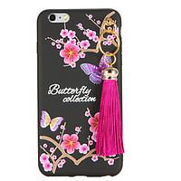 For Pattern DIY Case Back Cover Case Butterfly Soft TPU for Apple iPhone 7 Plus iPhone 7 iPhone 6s Plus iPhone 6 Plus iPhone 6s iPhone 6