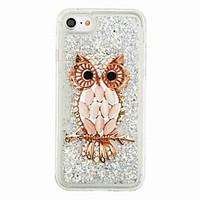 for iphone 7 7 plus flowing liquid pattern case back cover case owl so ...