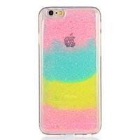 For Apple iPhone7 7Plus Case Cover Pattern Back Cover Case Color Gradient Glitter Shine Soft TPU 6s plus 6 plus 6s 6