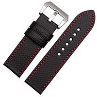 For Garmin Fenix 3 ZETHYDUM Watch Band Strap Solid color Leather Sport Band