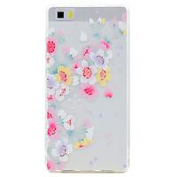 For HUAWEI Mate 9 P10 Plus Flower Pattern Soft TPU Material Phone Case for P10 P8 Lite(2017) P8 Lite Y5 II Y6 II Nove Honor 6X