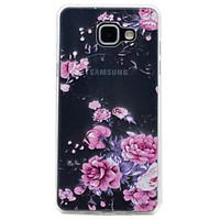 For Samsung Galaxy A3(2017) A5(2017) Flower Pattern Soft TPU Material Phone Case for A7(2017) A510 A310