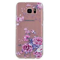 For Samsung Galaxy S8 S7 Edge Flower Pattern Soft TPU Material Phone Case for S7 S6 Edge S6 S5 S5 Mini