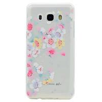 For Samsung Galaxy J7 Prime J5 Prime Flower Pattern Soft TPU Material Phone Case for J3Prime J2Prime J510 J310 G530 G360