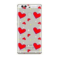 For Huawei P10 P9 Transparent Pattern Case Back Cover CaseHeart Soft TPU for Huawei P10 Plus P9 Plus P9 Lite P8 P8 Lite Mate8 Mate9 Mate9 Pro