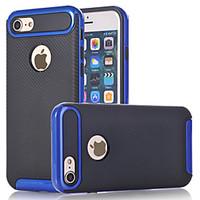 For Apple iPhone 7 Plus iPhone 6s 6 Plus iPhone SE 5s 5 Case Cover The Carbon Fiber TPU with Plastic Frame