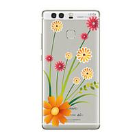 For Huawei P10 P9 Transparent Pattern Case Back Cover Case Flower Soft TPU for Huawei P10 Plus P9 Plus P9 Lite P8 P8 Lite Mate8 Mate9 Mate9 Pro