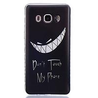 For Samsung Galaxy Case Transparent Case Back Cover Case Black White Soft TPUJ7 / J5 (2016) / J5 / J3 / J2 / J1 (2016) / J1 Ace / J1 /