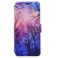 For Samsung Galaxy S8 Plus S8 Case Cover Tree Pattern HD Painted Voltage TPU Process PU Skin Phone Case