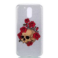 for double imd case back cover case rose skeleton pattern soft tpu for ...