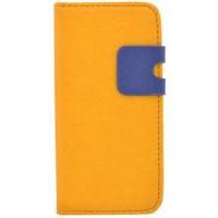 Fonerange iPhone 5 Slim Fashion Flip wallet Stand Case Cover Tawny