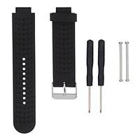 For Garmin Forerunner Replacement 230/235/630/220/620/735 Silicone Universal Replacement Wrist Watchband Strap