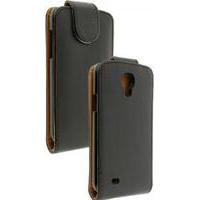Fonerange Slim Executive Leather Flip Case Cover for Samsung Galaxy S4 Mini - Black