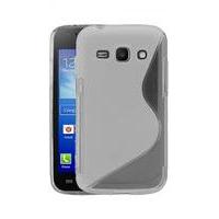 Fonerange S Line Wave Gel Silicone Case / Cover For Samsung Galaxy ACE 3 - Transparent