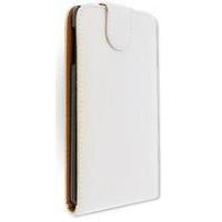 Fonerange Slim Executive Leather Flip Case Cover for Samsung Galaxy Note 3 N9000 - White