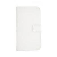 fonerange samsung galaxy s5 g900 leather wallet case white
