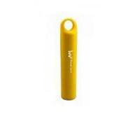 fonerange p12 powerbank 2400 mah in yellow with flashlight