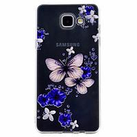 For Samsung Galaxy A3(2017) A5(2017) Butterfly Pattern Soft TPU Material Phone Case for A7(2017) A510 A310
