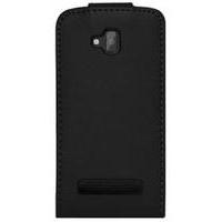 Fonerange Nokia Lumia 610 Slim Executive Flip Leather Case Cover - Black