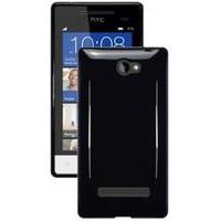 Fonerange Gel Silicone Case / Cover For HTC Windows Phone 8S - Black