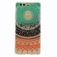 For Case Cover Transparent Pattern Back Cover Case Lace Printing Soft TPU for HuaweiHuawei P10 Plus Huawei P10 Lite Huawei P10 Huawei P9