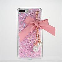 For DIY Case Back Cover Case Glitter Shine Soft TPU for Apple iPhone 7 Plus iPhone 7 iPhone 6s Plus iPhone 6 Plus iPhone 6s iPhone 6