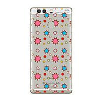 for huawei p10 p9 transparent pattern case back cover case tile soft t ...