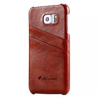 for samsung galaxy s7 case luxury oil wax genuine leather back phone c ...