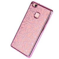 For Huawei P9 P9 Lite Case Cover Plating Back Cover Glitter Shine Soft TPU P8 P8 Lite Y5 II