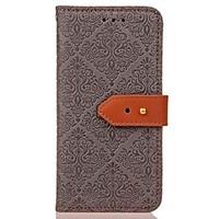 For Samsung S7 edge S6 edge Wallet with Stand Magnetic Embossed Pattern Case Solid Color Hard PU Leather for Samsung S7 S6 S5 S4 S3