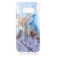 For Samsung Galaxy S8 Plus S8 IMD Case Back Cover Case Marble Soft TPU