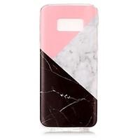 For Samsung Galaxy S8 Plus S8 IMD Case Back Cover Case Marble Soft TPU