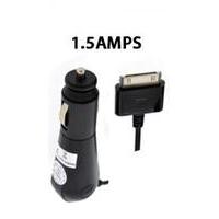 Fonerange Car Charger for Apple iPhone 4/4s iPod touch/nano iPad / iPad 2 (1.5AMPS for High Power Charging)