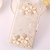 For Samsung Galaxy Note7 Card Holder / Rhinestone / with Stand / Flip Case Full Body Case 3D Cartoon PU Leather SamsungNote 7 / Note 5 /