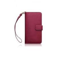 Fonerange Samaung Galaxy Note 5 PU Leather Wallet Case Red