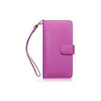 Fonerange Apple iPhone 6 Plus / 6S Plus PU Leather Wallet Case Pink Floral