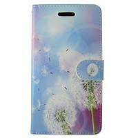 For Huawei Case / P9 / P8 / P8 Lite Wallet / Card Holder / with Stand Case Full Body Case Dandelion Hard PU Leather HuaweiHuawei P9 /