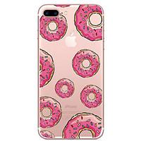 For Apple iPhone 7 7 Plus 6S 6 Plus Case Cover Donuts Pattern Painted High Penetration TPU Material Soft Case Phone Case