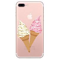 for apple iphone 7 7 plus 6s 6 plus case cover ice cream pattern paint ...