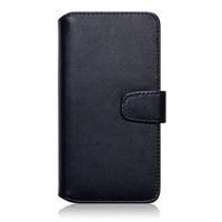 Fonerange Samsung Galaxy Note 5 Real Leather Wallet Case Black