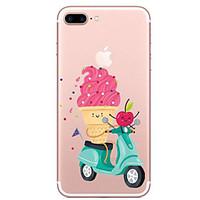 For Apple iPhone 7 7 Plus 6S 6 Plus Case Cover Ice cream Pattern Painted High Penetration TPU Material Soft Case Phone Case