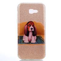 For Samsung Galaxy A3(2017) A5(2017) Double IMD Case Back Cover Case Puppy pattern Soft TPU A7(2017)