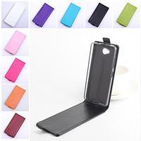 For Nokia Case Flip Case Full Body Case Solid Color Hard PU Leather Nokia Nokia Lumia 950 / Other